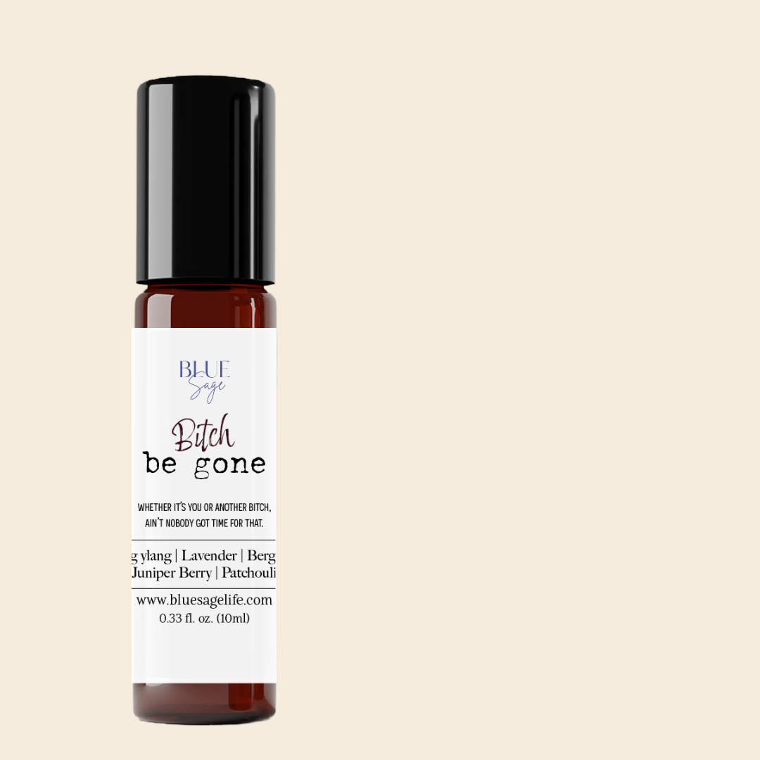 B*tch Be Gone Essential Oil Aromatherapy Roller | Funny Gifts
