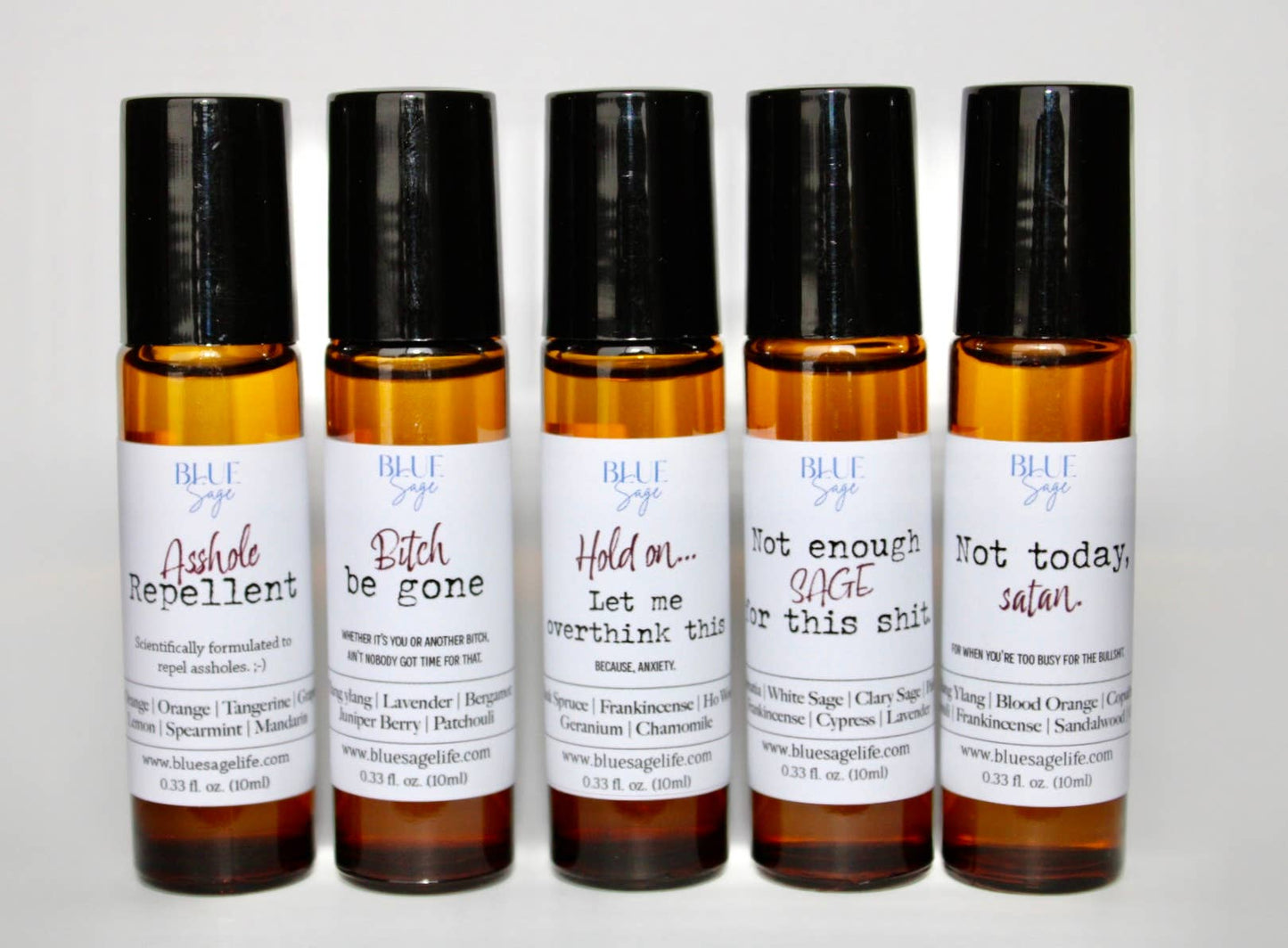 B*tch Be Gone Essential Oil Aromatherapy Roller | Funny Gifts