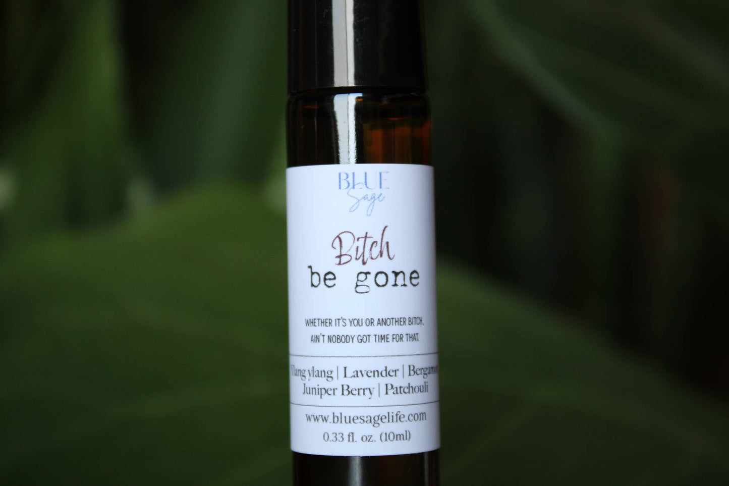 B*tch Be Gone Essential Oil Aromatherapy Roller | Funny Gifts