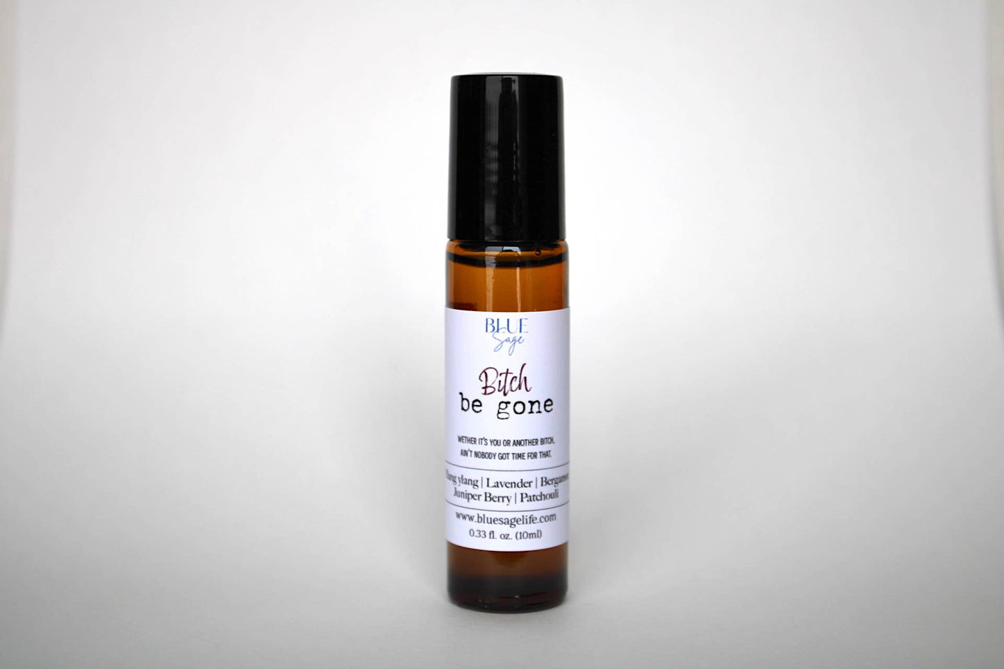 B*tch Be Gone Essential Oil Aromatherapy Roller | Funny Gifts