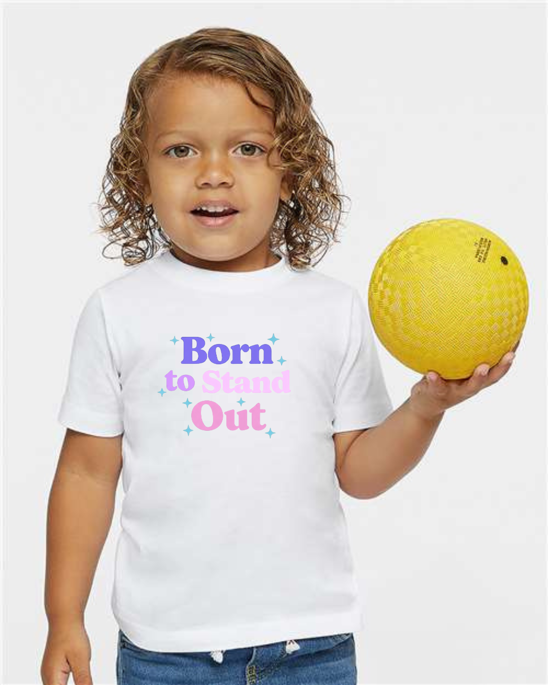 Born to Stand Out Youth Softstyle® Tee – Bold Statement Shirt for Confident Kids