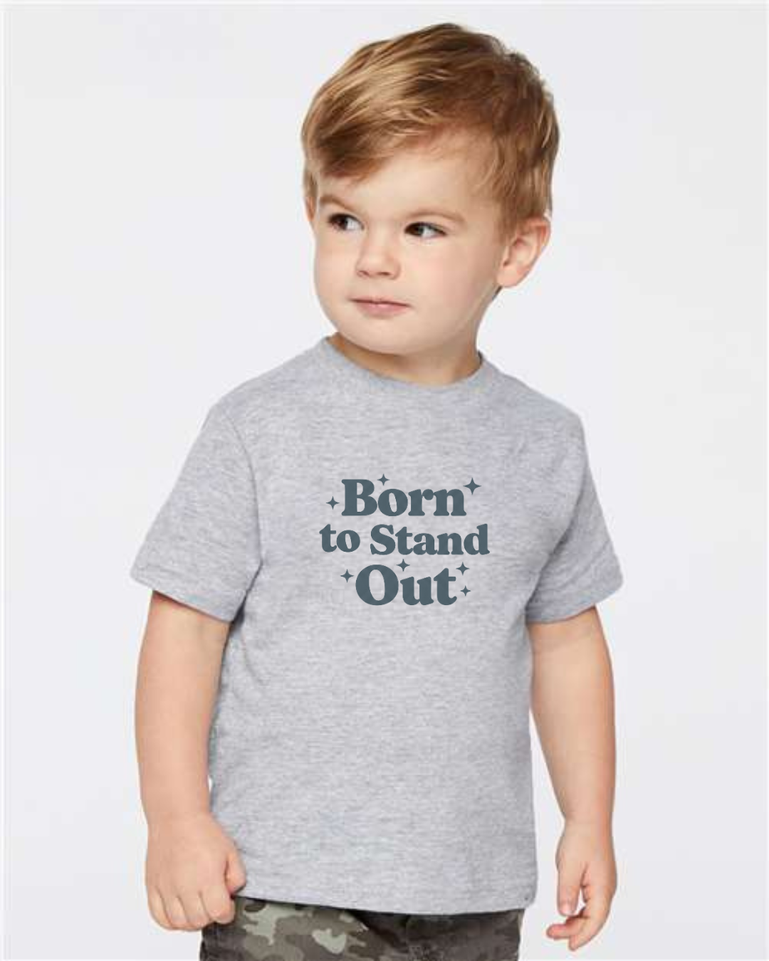 Born to Stand Out Youth Softstyle® Tee – Bold Statement Shirt for Confident Kids
