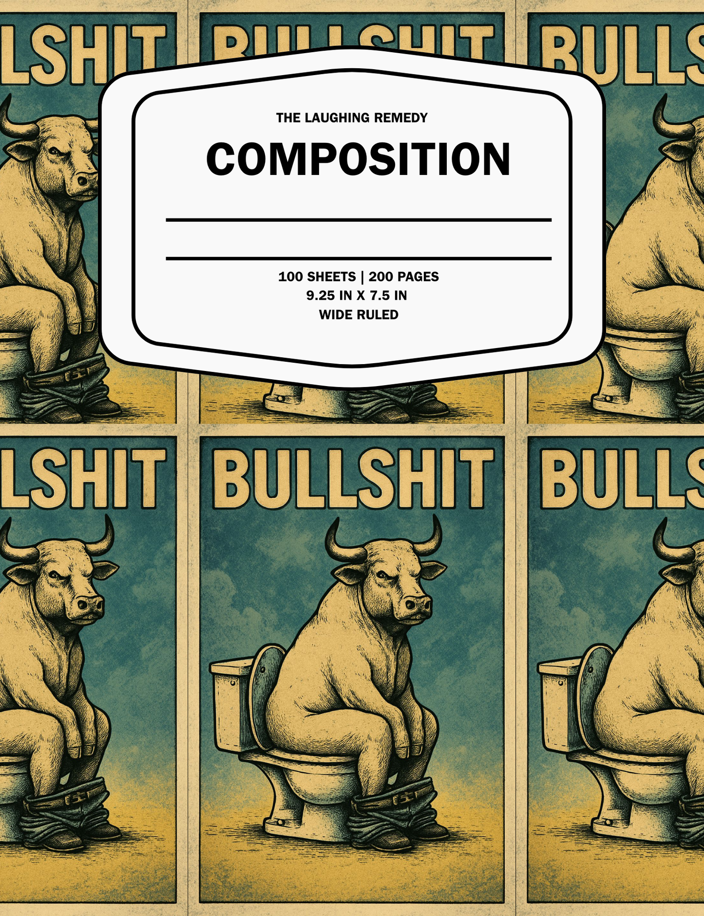 Sassy Wide Ruled Composition Notebook