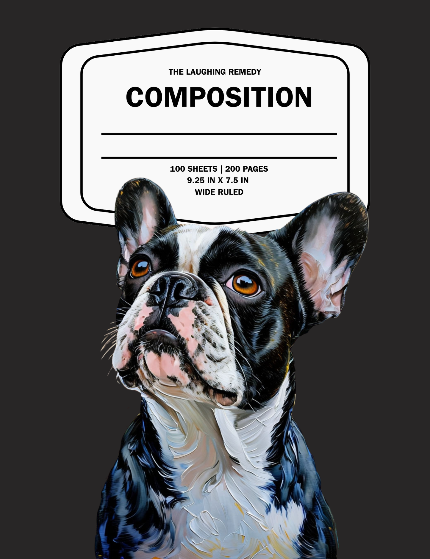 Sassy Wide Ruled Composition Notebook