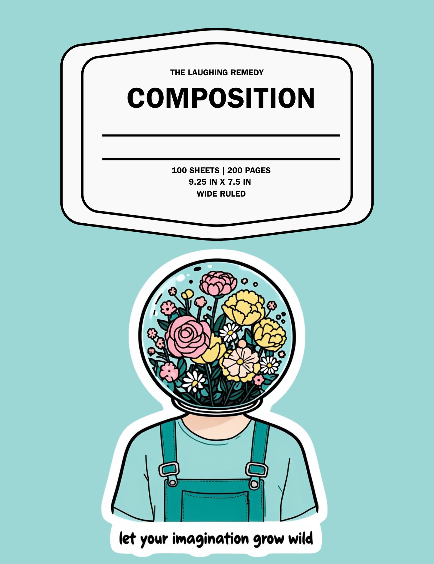 Sassy Wide Ruled Composition Notebook