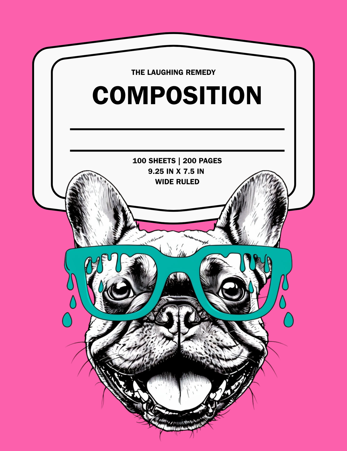 Sassy Wide Ruled Composition Notebook