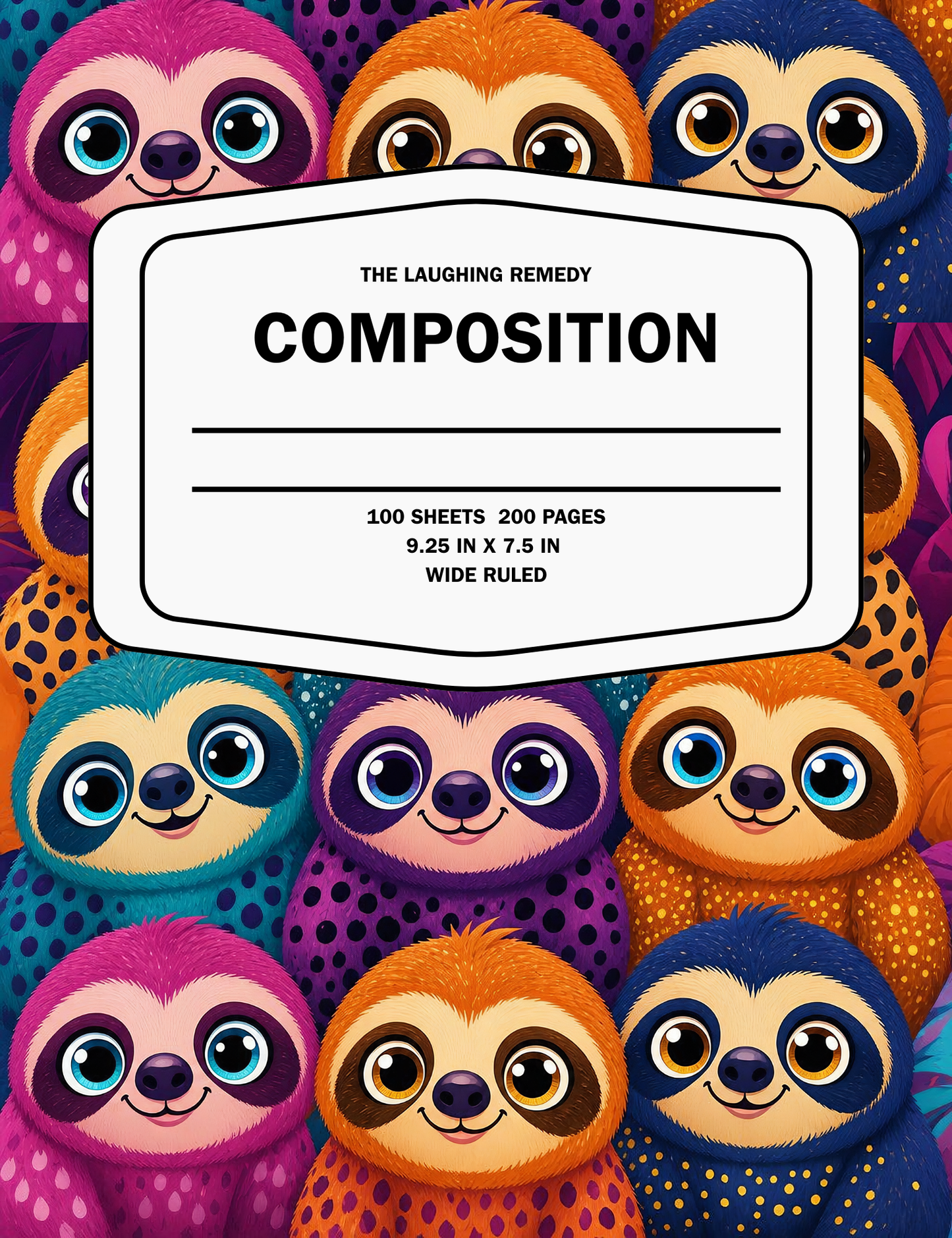 Sassy Wide Ruled Composition Notebook