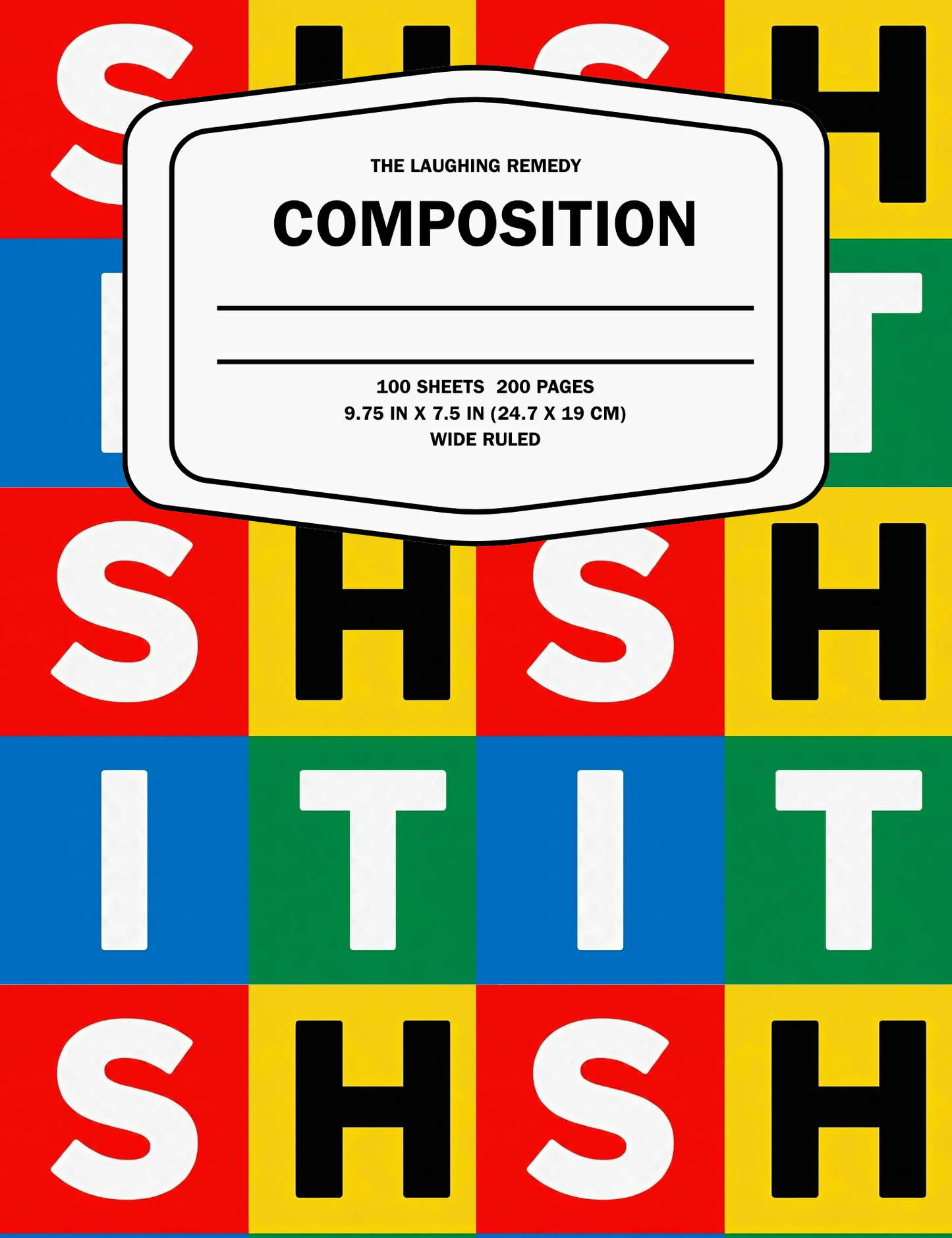 Sassy Wide Ruled Composition Notebook
