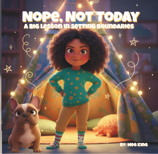 Nope, Not Today Book & Unbothered Energy Mug | Protect Your Peace Bundle